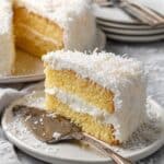 Moist and Fluffy Coconut Layer Cake Recipe