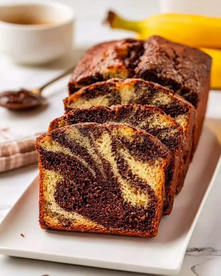 Nutella Banana Bread Recipe
