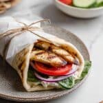Greek Chicken Gyros with Tzatziki Sauce Recipe
