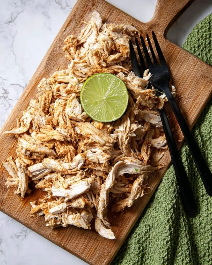 Air Fryer Mexican Shredded Chicken Recipe