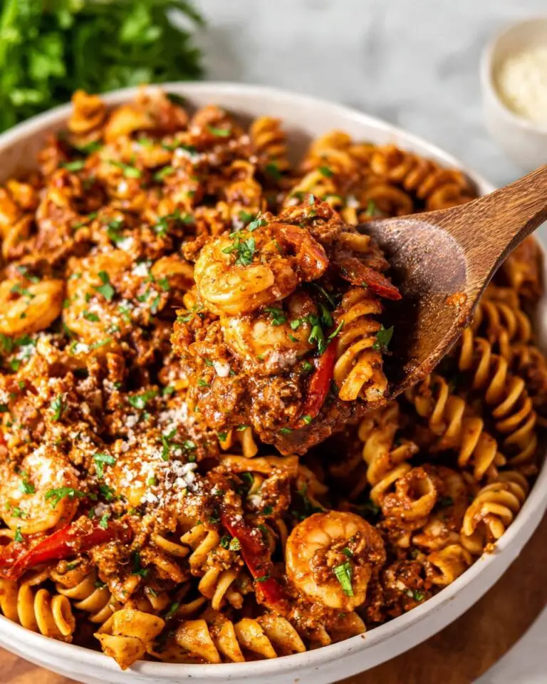 Cajun Shrimp and Sausage Pasta Recipe