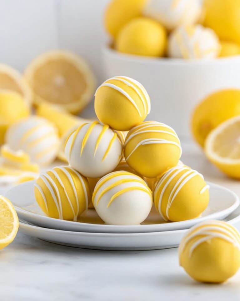 Lemon Oreo Balls Recipe