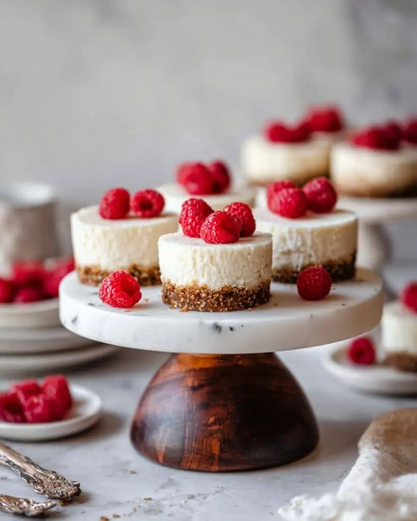 Coconut Milk Mini Cheesecakes Recipe