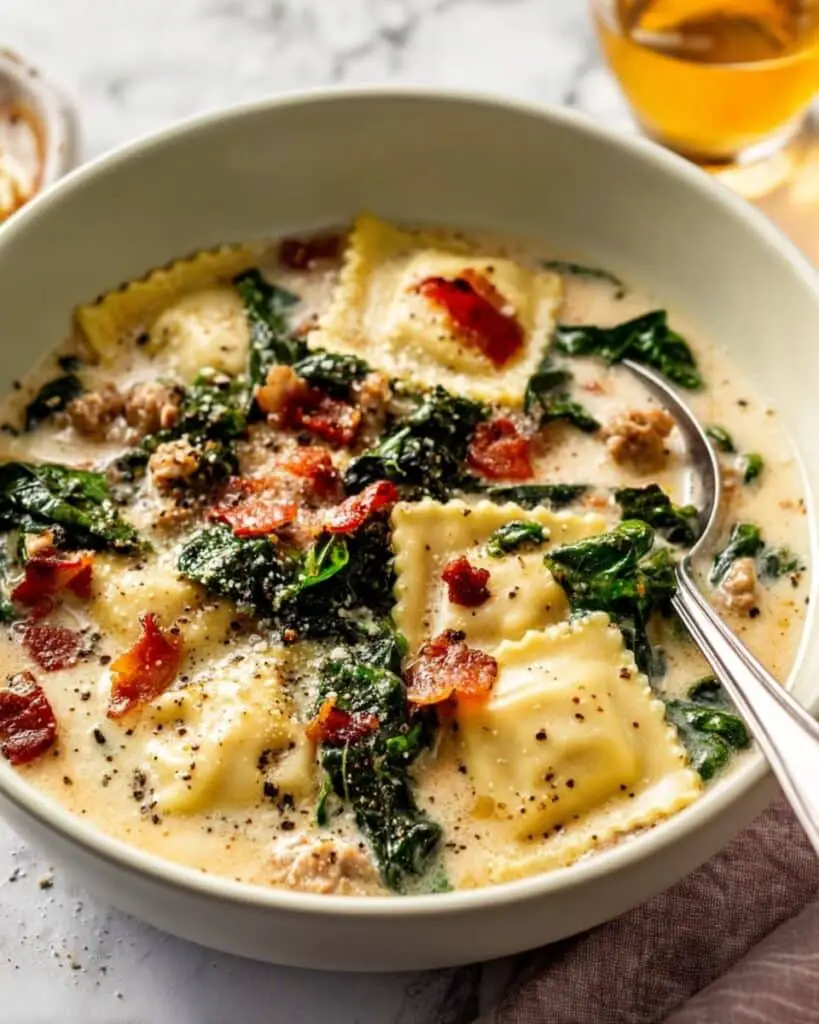 Sausage Ravioli Soup Recipe