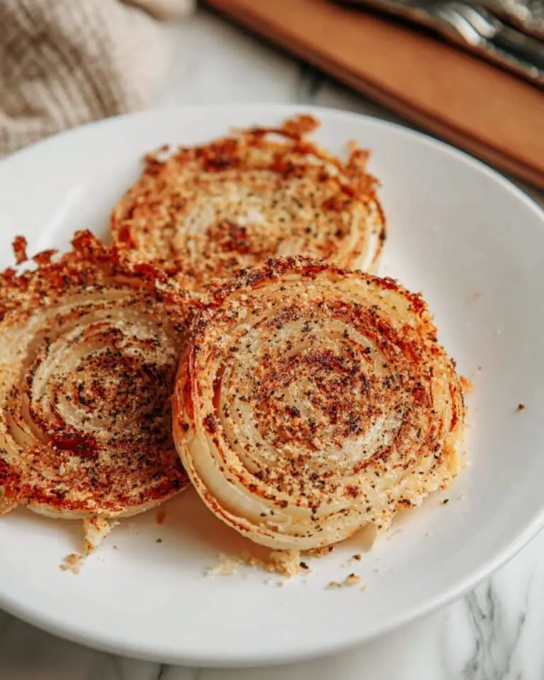 Parmesan Onion Ring Chips Recipe