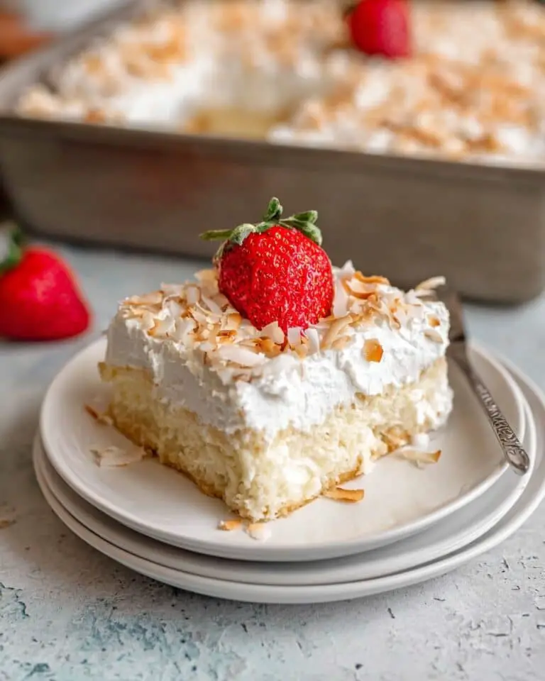 Coconut Tres Leches Cake Recipe