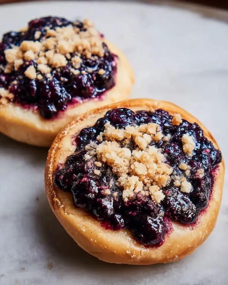 Blueberry and Cream Cheese Kolaches Recipe
