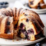 Blueberry Sour Cream Coffee Cake Recipe