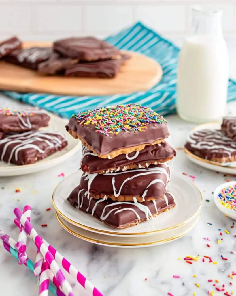 Chocolate Covered Graham Crackers Recipe