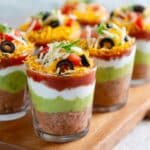 7 Layer Dip Cups Recipe