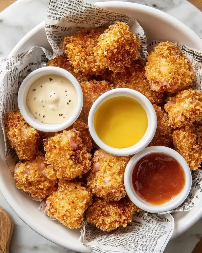 Easy Crispy Baked Salmon Nuggets Recipe