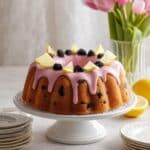Lemon Blueberry Pound Cake Recipe