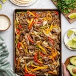 Sheet Pan Steak Fajitas Recipe