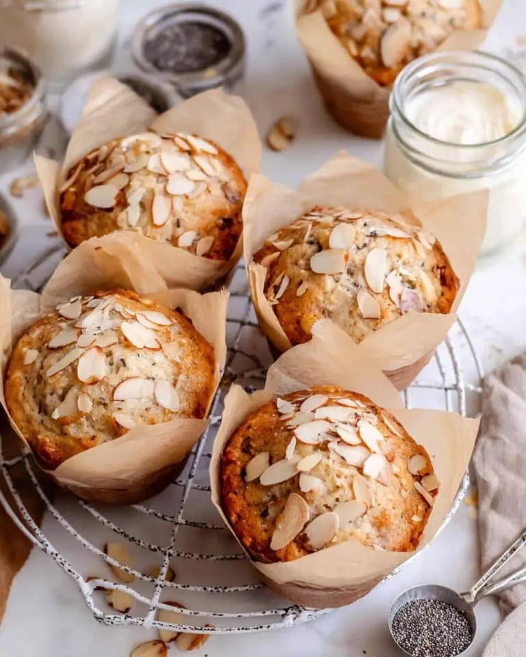 Almond Poppy Seed Muffins Recipe