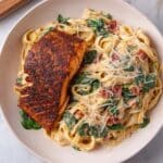 One-Pot Cajun Salmon Pasta Recipe