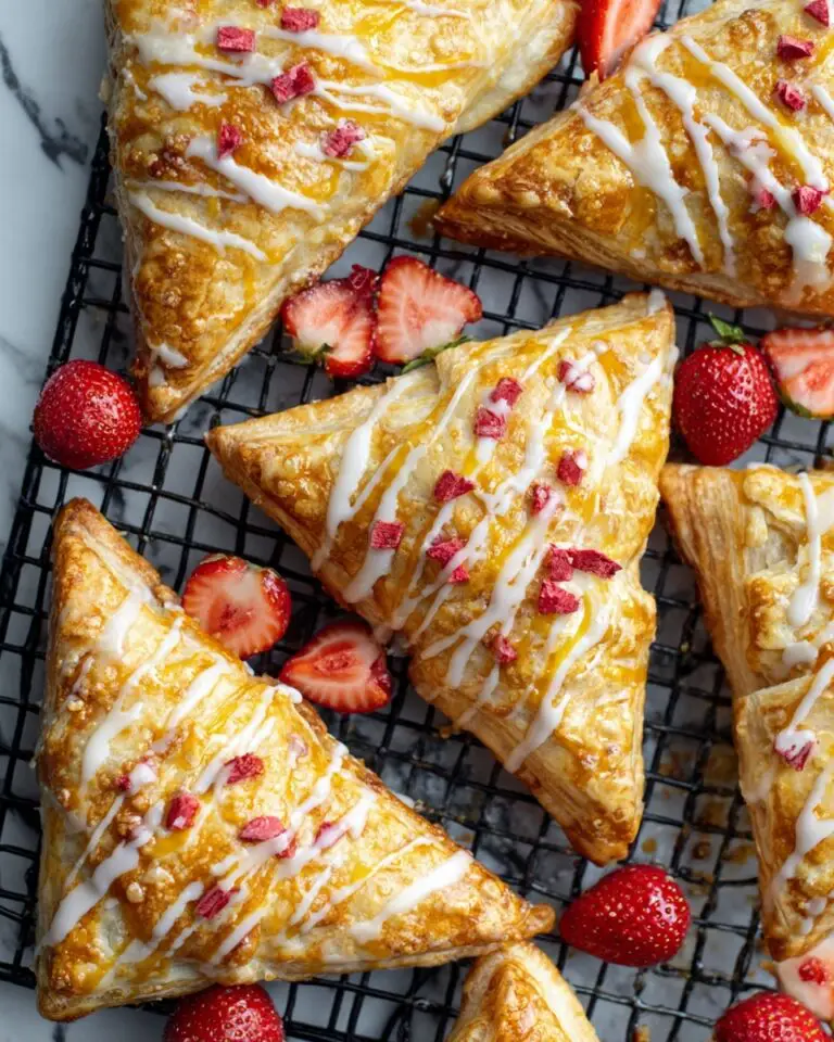 Strawberry Rhubarb Turnovers Recipe