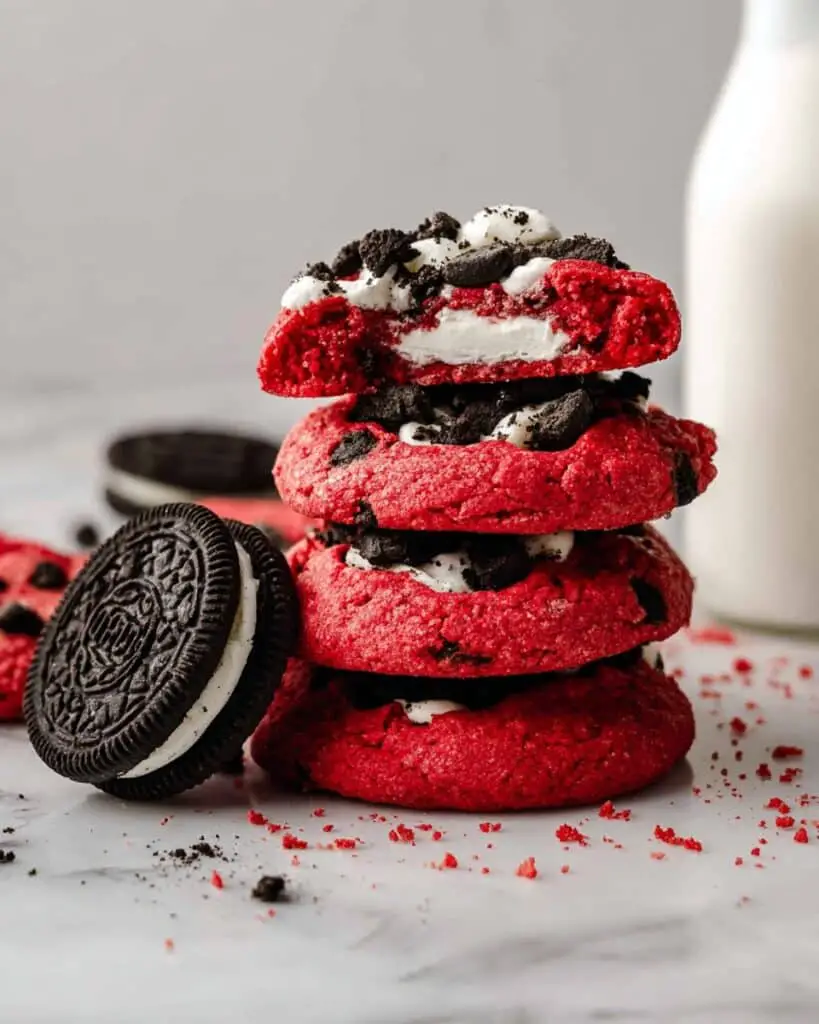 Red Velvet Oreo Cookies Recipe