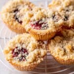 Raspberry Crumble Cookies (Better than Costco) Recipe