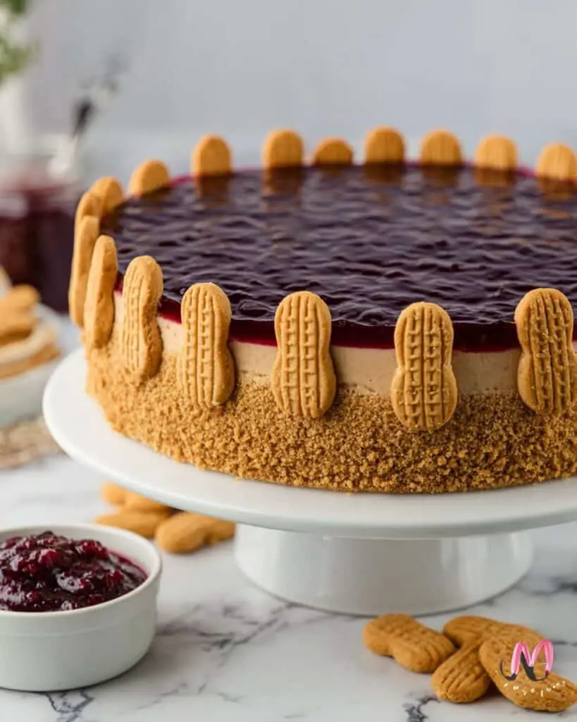 Peanut Butter and Jelly Cheesecake Recipe