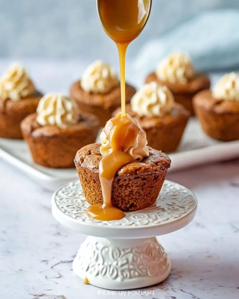 Caramel Apple Stuffed Gingerbread Cookies Recipe