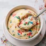 Microwave Vanilla Mug Cake (No Egg) Recipe
