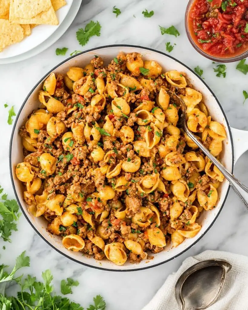 Taco Mac and Cheese with Rotel Recipe