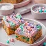 Chewy Funfetti Bars from Scratch (No Cake Mix) Recipe