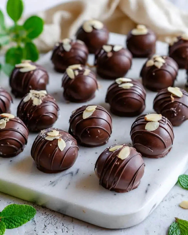 Almond Chocolate Peanut Butter Balls Recipe