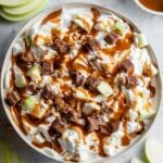 Snickers Apple Caramel Pudding Salad Recipe