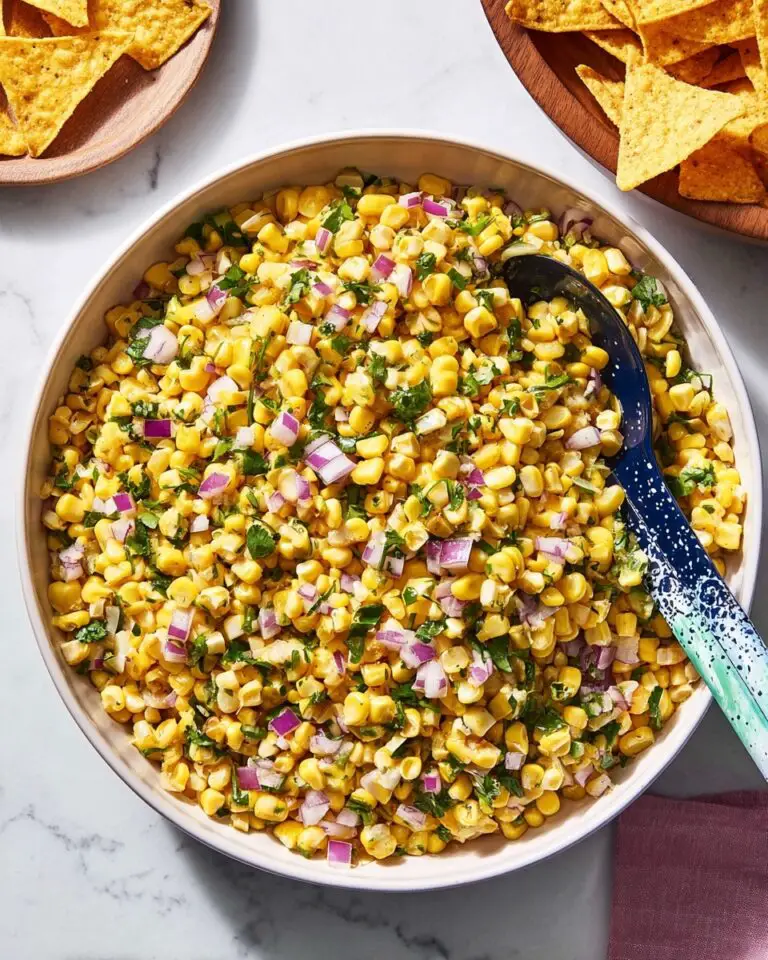 Easy Copycat Chipotle Corn Salsa Recipe