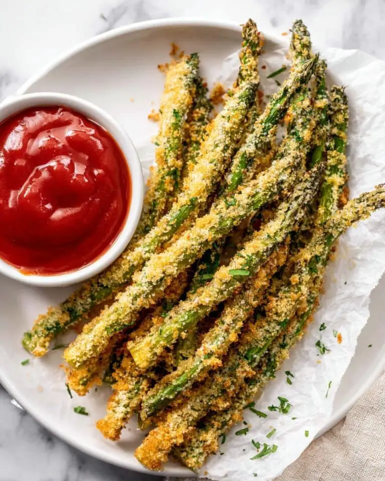 Crispy Baked Asparagus Fries Recipe