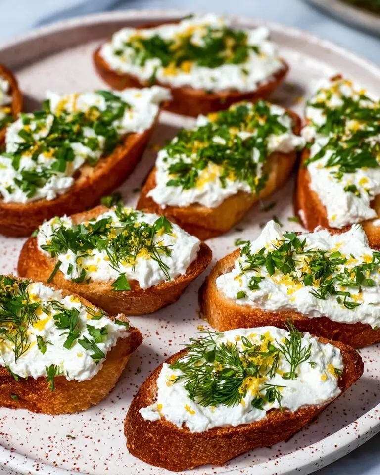 Whipped Feta Honey Toast Recipe