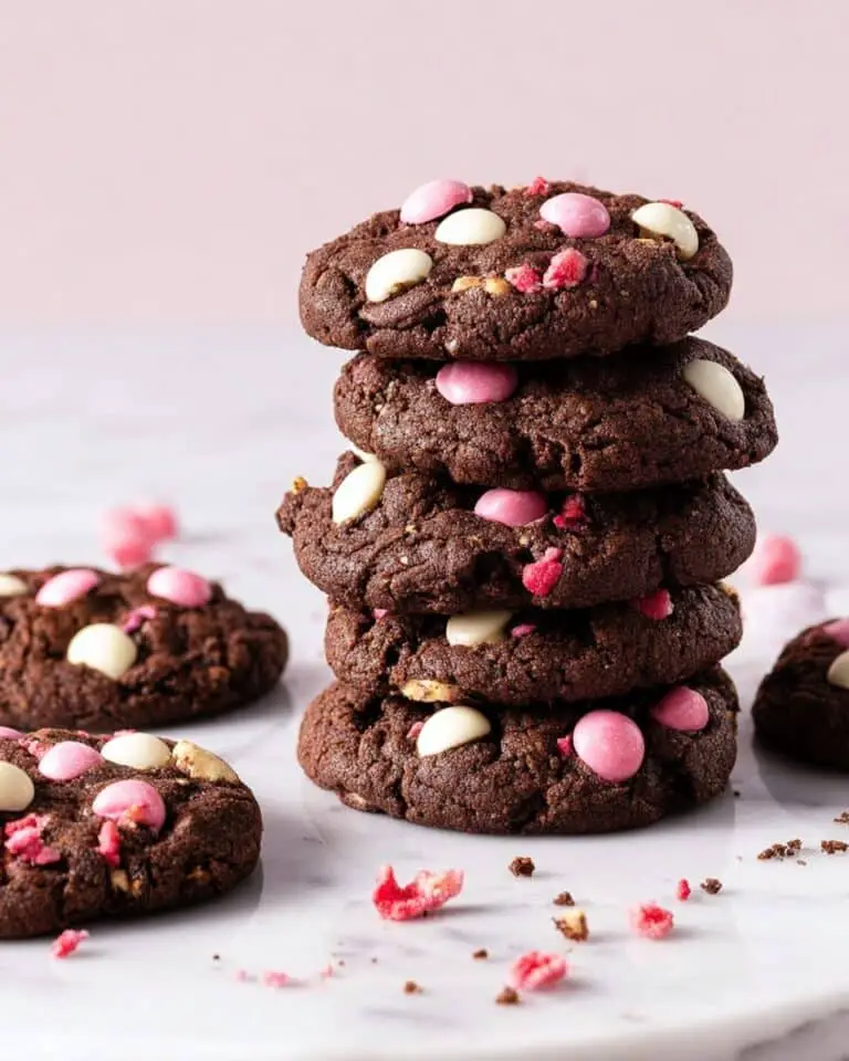 Raspberry Ruby Chocolate Cookies Recipe