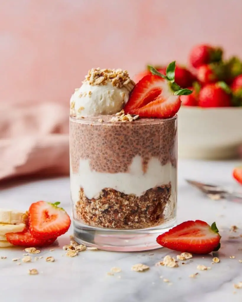 Strawberry Banana Chia Pudding Recipe