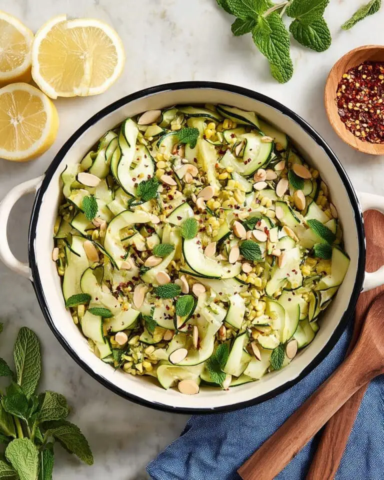 Zucchini, Corn, and Toasted Almond Salad Recipe