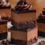 Chocolate Cheesecake Bars Recipe
