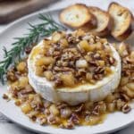 Baked Brie with Spiced Pears Recipe