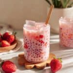 Strawberry Sago Pudding Recipe
