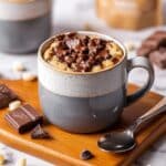 Peanut Butter Chocolate Chip Mug Cake Recipe