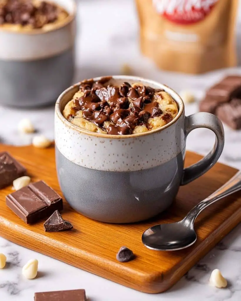 Peanut Butter Chocolate Chip Mug Cake Recipe
