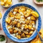 Greek Lemon Potatoes with Feta Recipe
