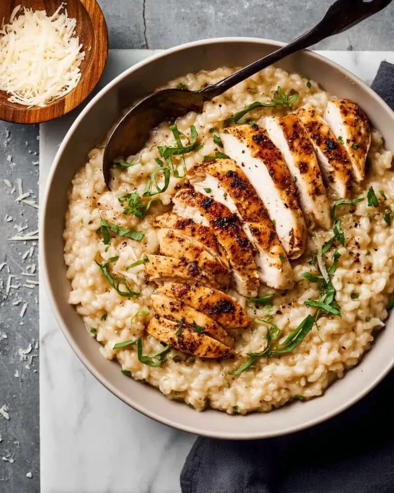 Creamy Lemon Chicken Risotto Recipe