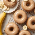 Banana Donuts with Cinnamon Glaze Recipe