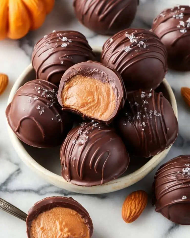 Chocolate Pumpkin Protein Truffles with Cottage Cheese Recipe