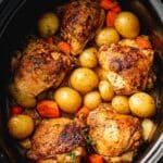 Slow Cooker Chicken Thighs with Herb-Infused Gravy Recipe