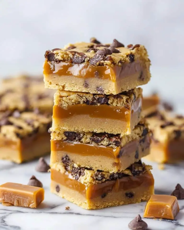 Caramel Cookie Bars Recipe