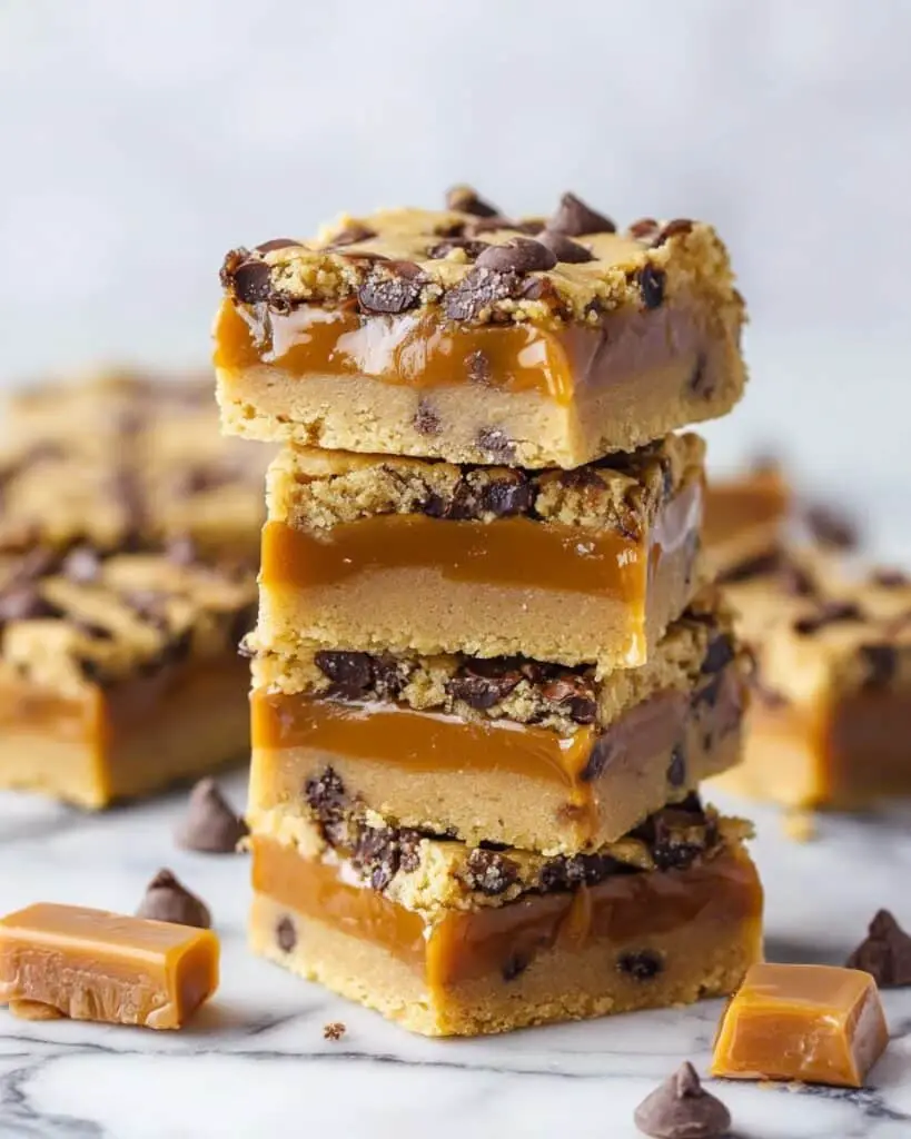 Caramel Cookie Bars Recipe