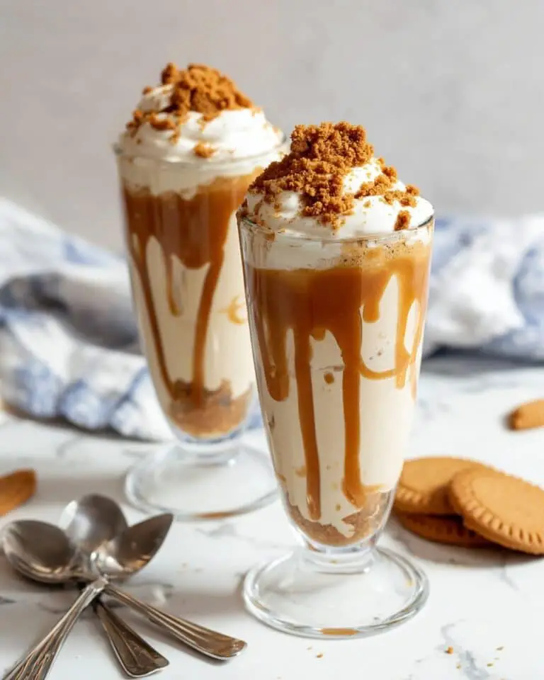Biscoff Cookie Butter Milkshake Recipe