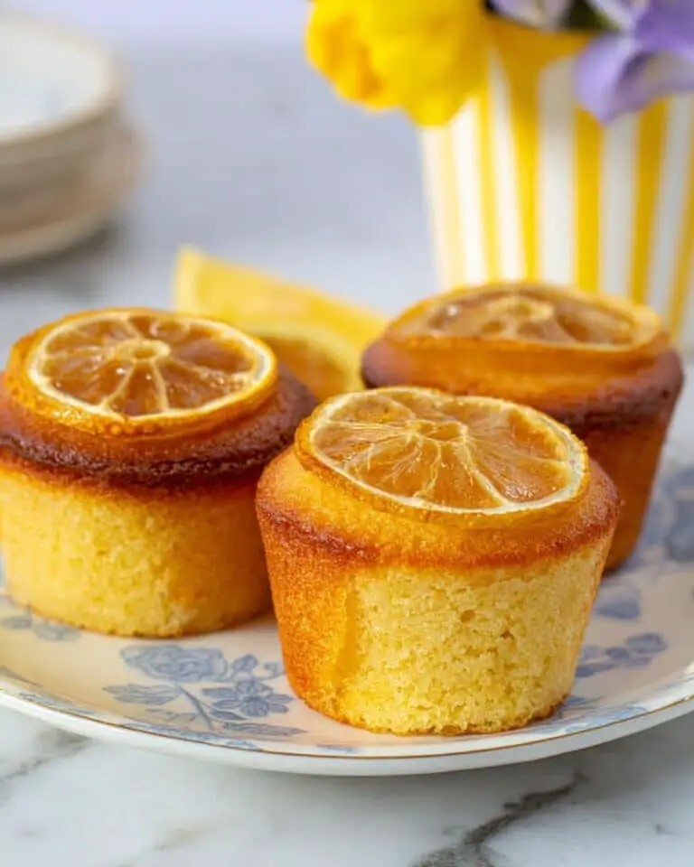 Easy Lemon Curd Muffins Recipe