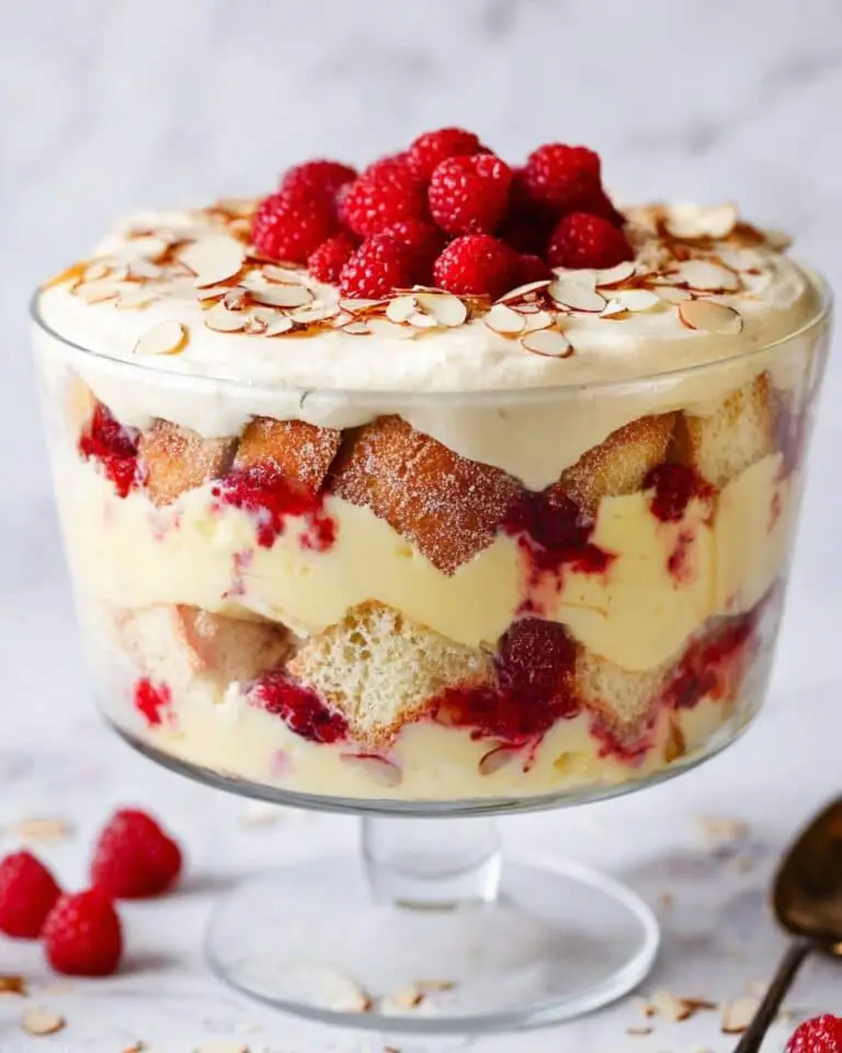 Irish Sherry Raspberry Trifle Recipe
